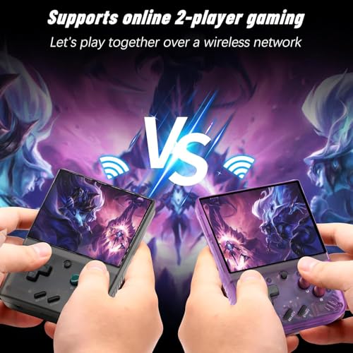 Mini Plus Retro Gaming Console with Portable Case, 3.5'' IPS Screen, WiFi X68095