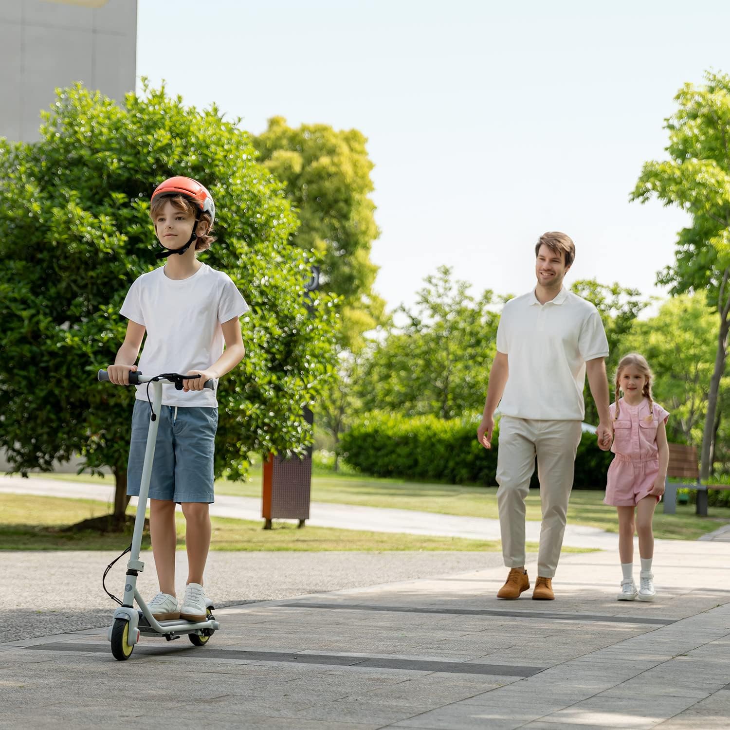 Segway Ninebot eKickScooter C2 Pro Electric Scooter for Kids, Adjustable Handlebar, UL-2272 Certified B706727