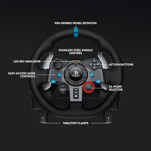 Logitech G29 Driving Force Racing Wheel and Pedals with ASTRO A10 Gen 2 Headset S25735