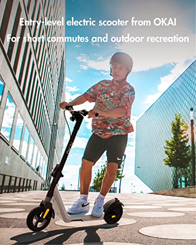 OKAI Zippy Electric Scooter for Adults and Teens, 15 MPH, Foldable C379