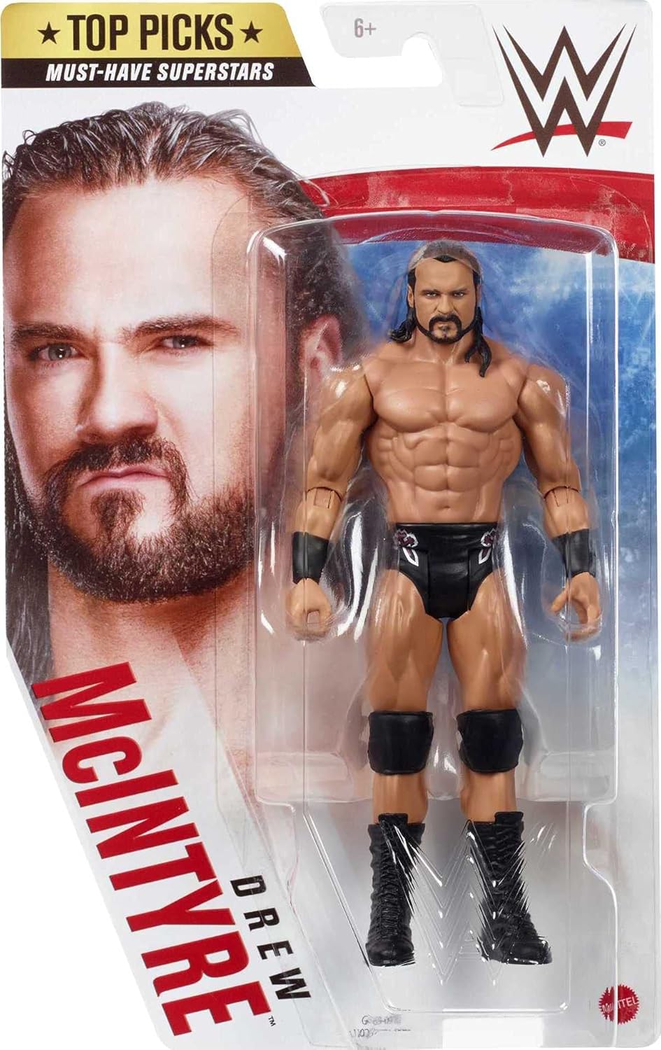 WWE Mattel Drew McIntyre Action Figure 6 in Posable Collectible R108