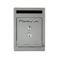 SentrySafe Depository Safe with Dual Key Lock, Steel Drop Slot Safe for Offices and Businesses, Stores Cash Deposits, 0.38 Cubic Feet, 12 x 8 x 10.3 Inches, UC-039K
