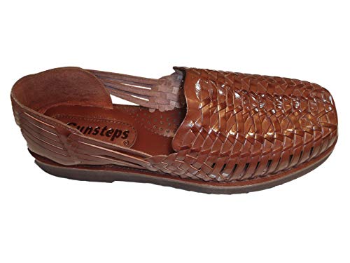 Barclay Men's Hand Woven Leather Huarache Sandal N17070