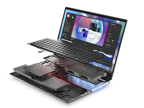 Dell Precision 7000 7670 Mobile Workstation, 16" FHD+, RTX A2000, Win 11 Pro, Grey Q946