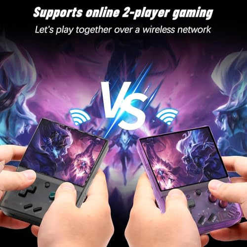 Mini Plus Retro Gaming Console with Portable Case, 3.5'' IPS Screen, WiFi X68095