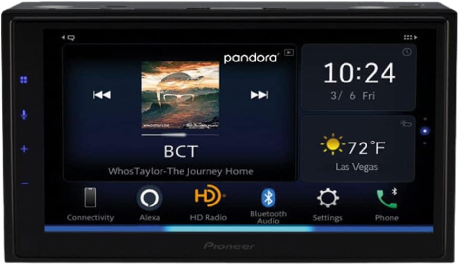 Pioneer DMH-W4660NEX 6.8" Multimedia Receiver with Bluetooth and Camera L8917