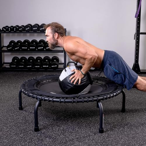 JumpSport 44 Inch Folding Fitness Trampoline with Arched Legs C728
