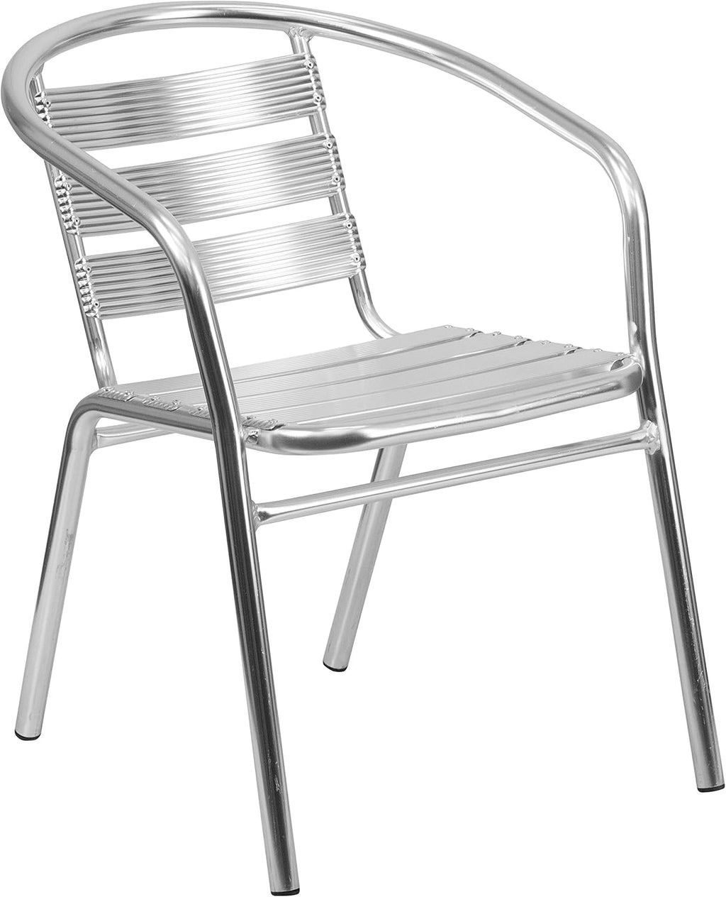 EMMA + OLIVER Heavy Duty Aluminum Stack Chair Z14307