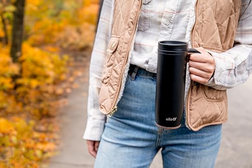 Ello Magnet 18oz Vacuum Insulated Stainless Steel Travel Mug with Leak-Proof Lid R23606