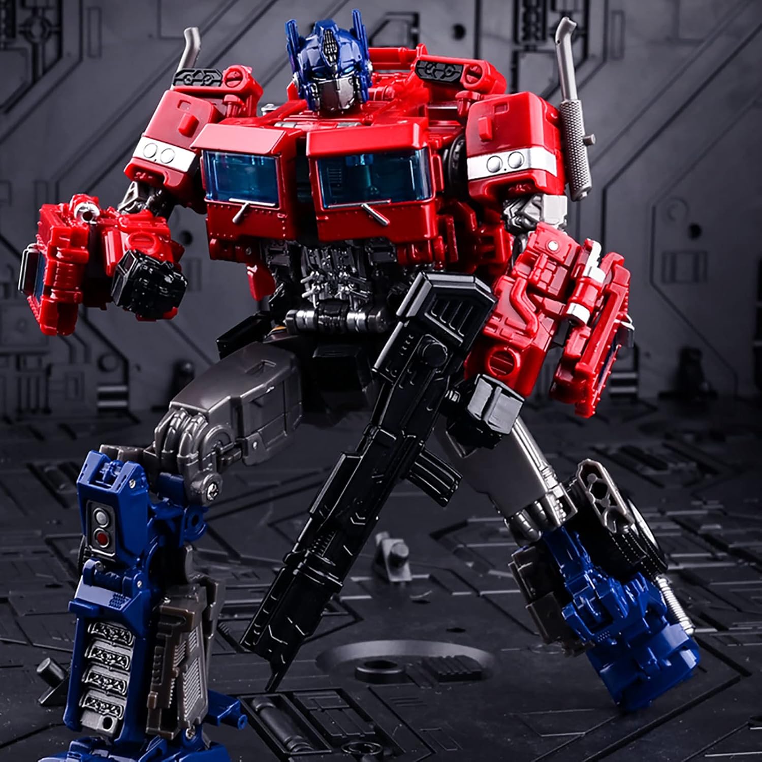 Deformation Car Robot Toy with Weapon for Kids W43801