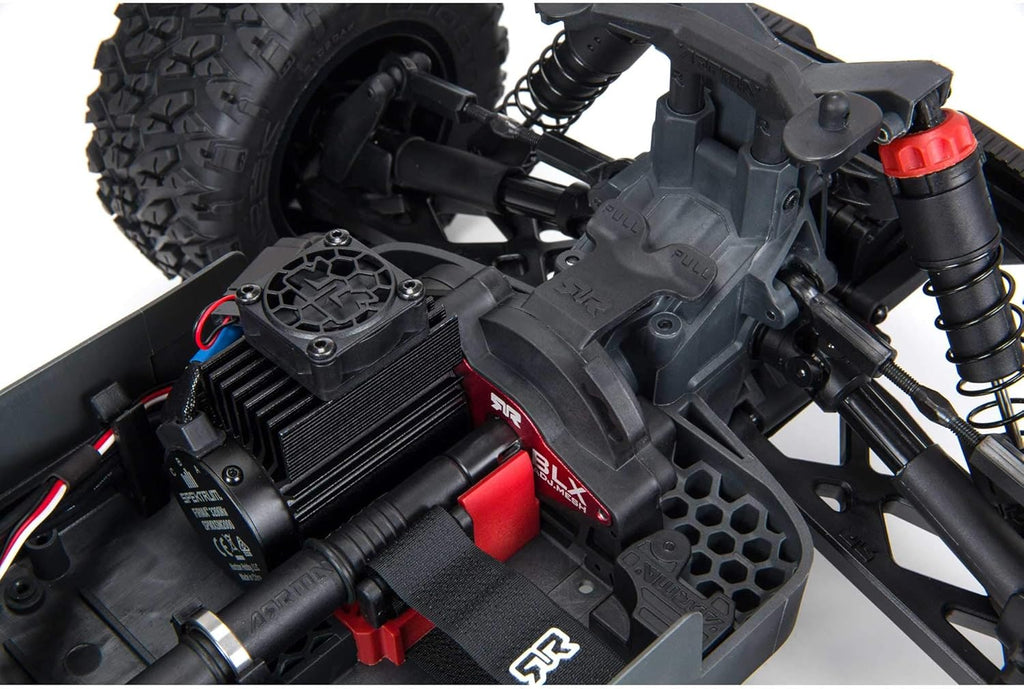 ARRMA 1/10 BIG ROCK 4X4 V3 3S BLX Brushless Monster RC Truck RTR, Black G7614