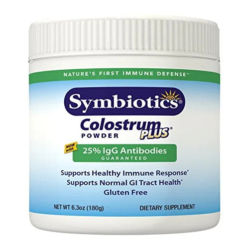 Symbiotics Colostrum Plus Powder Supplement, 6.3 oz (180 g) V84002