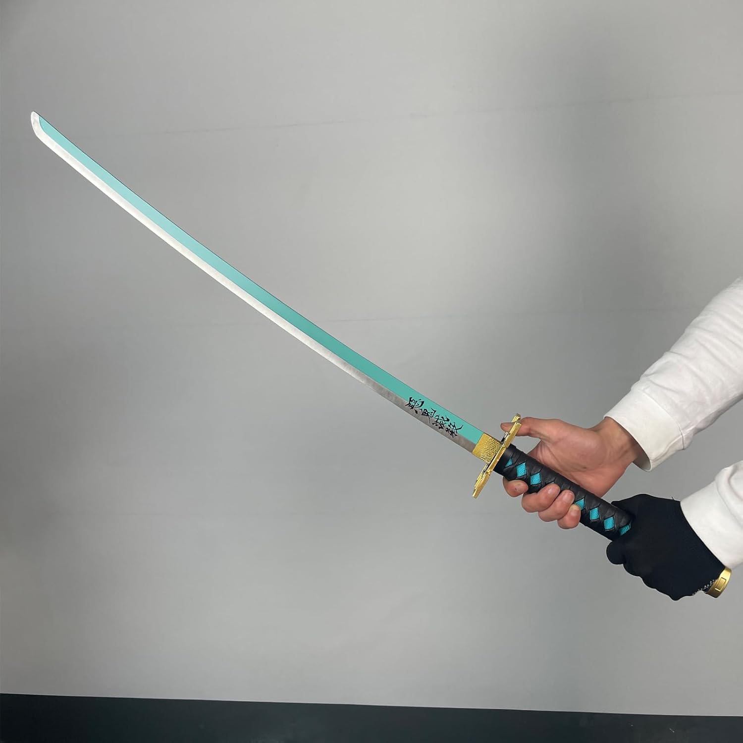 Demon Slayer Sword 40 Inch Tokitou Muichirou Real Metal Katana R954037