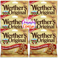 Werther's Original Caramel Hard Candy 2.65oz (Pack of 6) Packaged and Distributed by Common Classic Candy Company