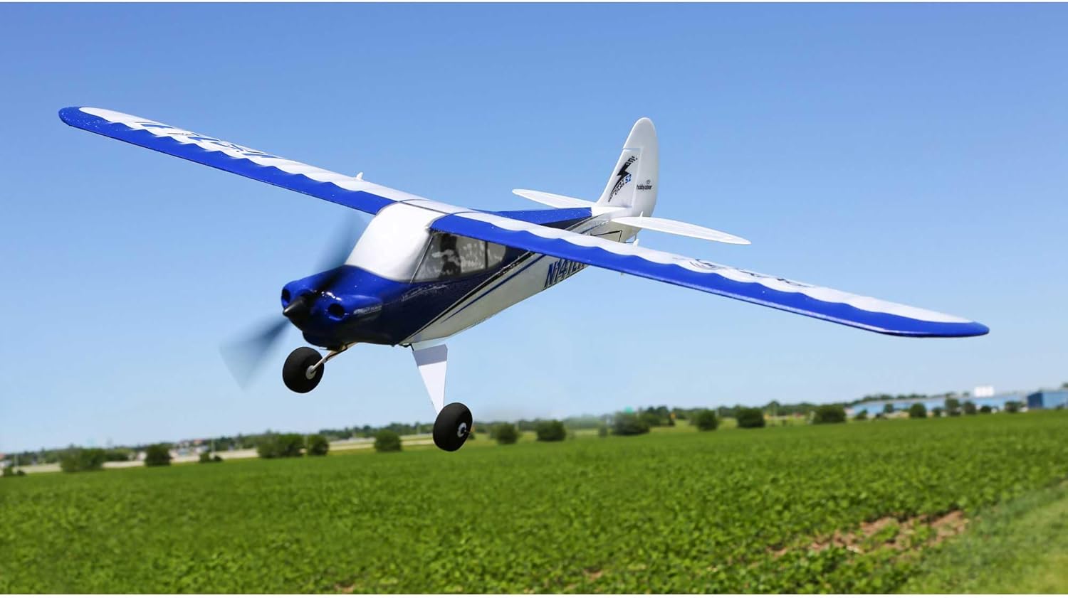 HobbyZone Sport Cub S RC Airplane RTF with SAFE Technology, Blue A5248