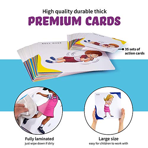 Action Kids Floor Game Memory Matching Card Game for Toddlers V99326
