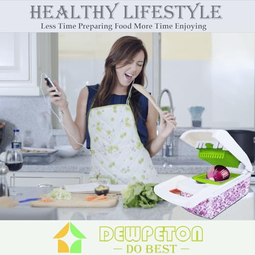 Pro-Series 20-in-1 Vegetable Chopper with Container, Cheese Grater, Mandoline Slicer V6787