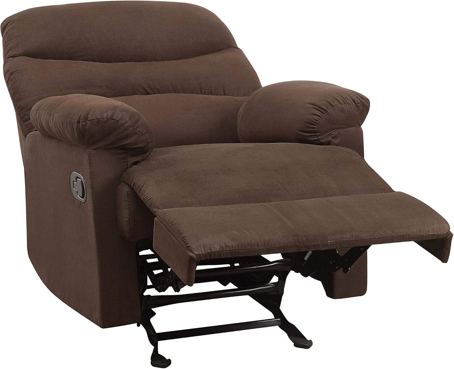 Arcadia Recliner in Chocolate Microfiber C355