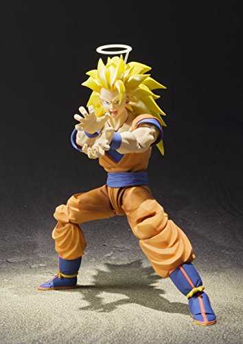 TAMASHII NATIONS Dragon Ball Z Super Saiyan 3 Goku S.H.Figuarts Action Figure L354