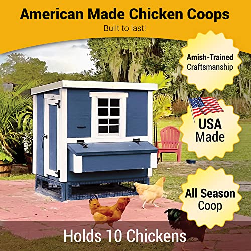 OverEZ Classic Medium Chicken Coop for up to 10 Chickens Z6072