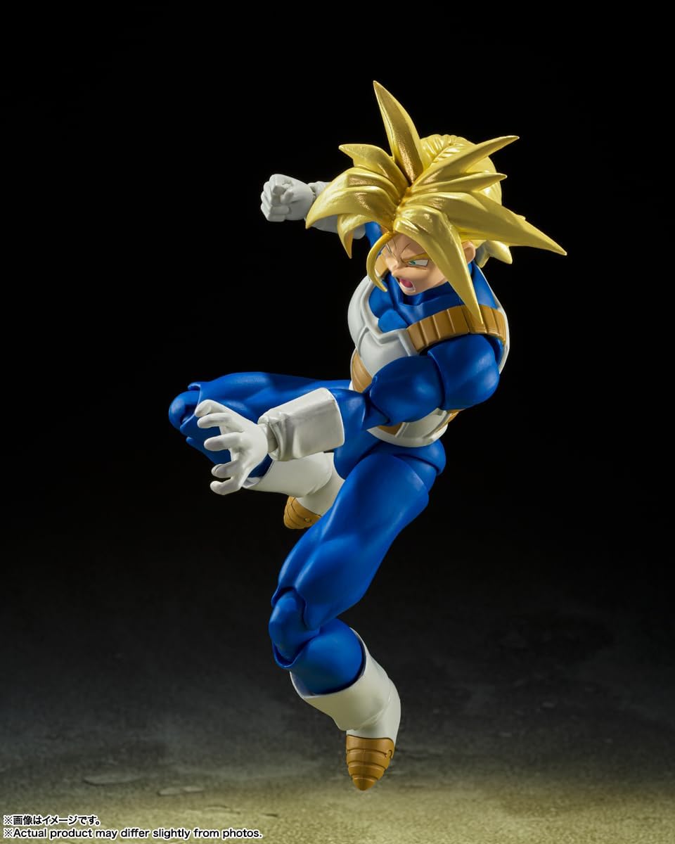 TAMASHII NATIONS Dragon Ball Z Super Saiyan Trunks S.H.Figuarts Action Figure R89324