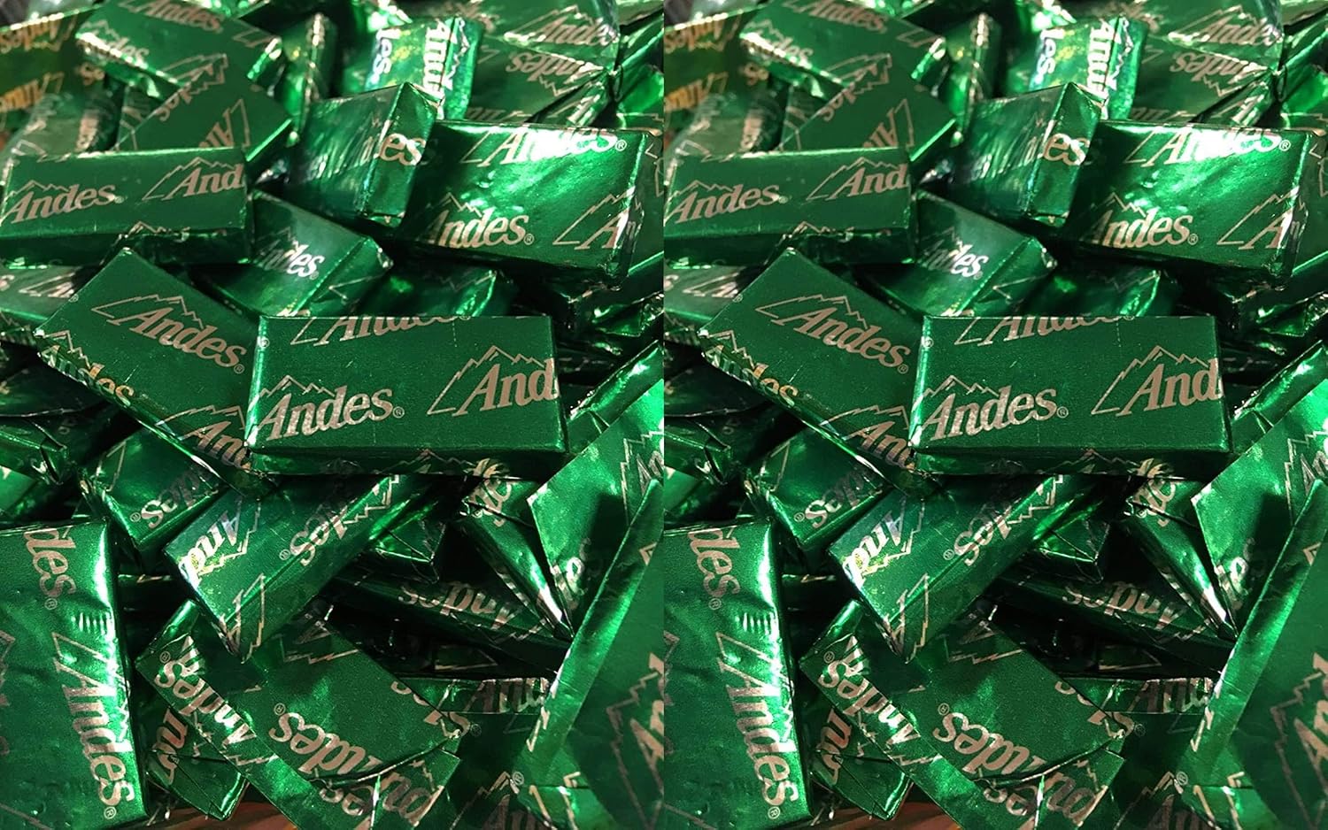 Andes Crème de Menthe 3 POUND Bulk After-Dinner Chocolate Mints Pack of 2