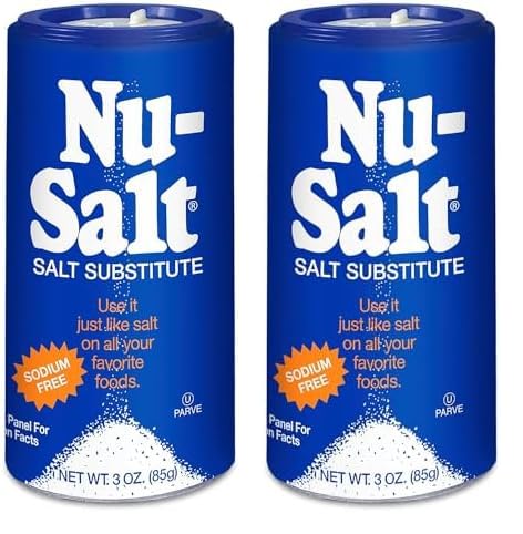 Nu-Salt Sodium-Free Salt Substitute, 3oz Shaker Bottle (Pack of 1)