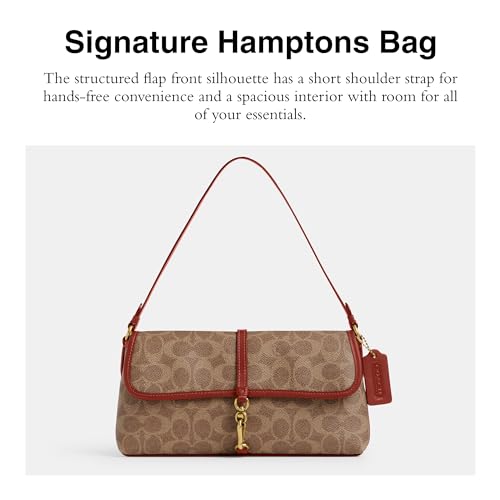 Coach Women's Coated Canvas Signature Hamptons Bag U5644