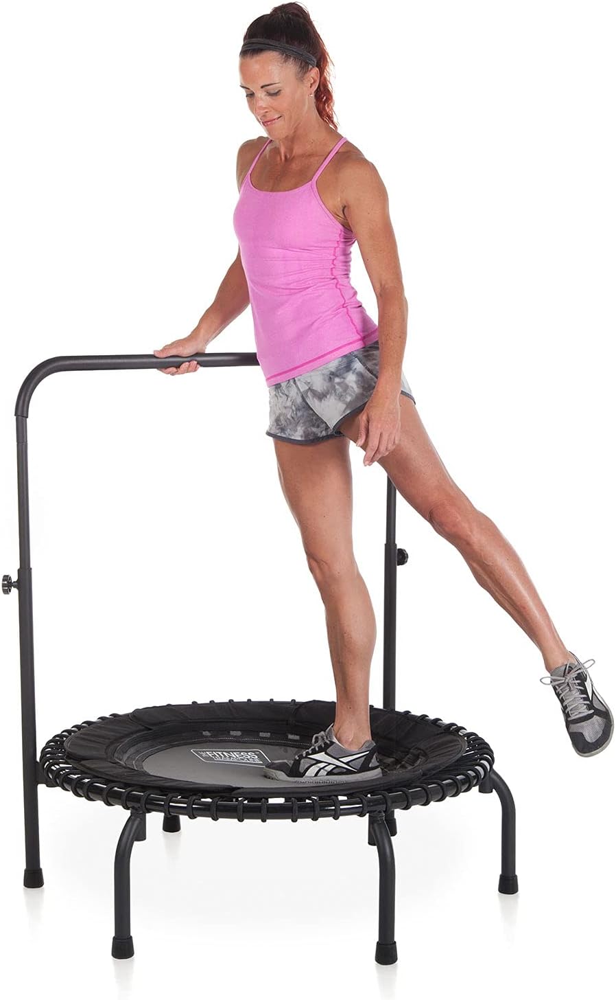 JumpSport 250 Indoor Rebounder Mini Trampoline with Handle Bar B516