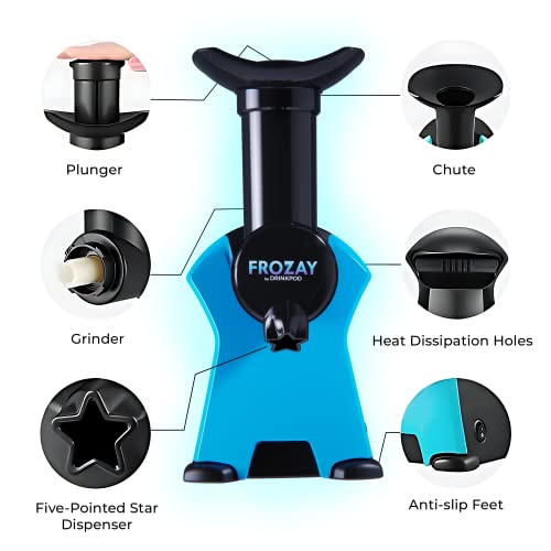 Drinkpod Frozay Frozen Dessert Maker, Vegan Ice Cream & Soft Serve Machine U488478