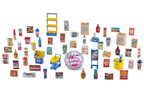 5 Surprise Mini Brands Collector's Kit by ZURU - Kids Toy with 3 Mystery Capsules E17384