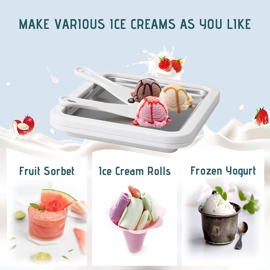 Instant Rolled Ice Cream Maker Machine for Sorbet Gelato Z267011