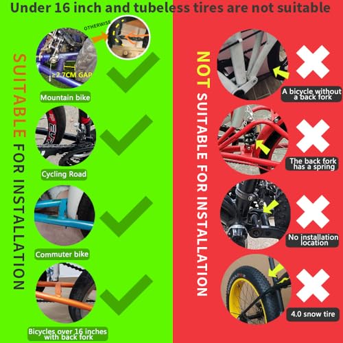 BAIZIFU DIY Electric Bike Conversion Kit 250W Brushless Motor M3120