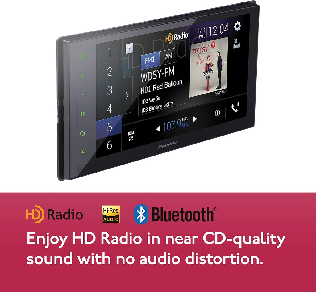 Pioneer DMH-C5500NEX 8-inch Digital Media Receiver with Wireless CarPlay and Android Auto L65334