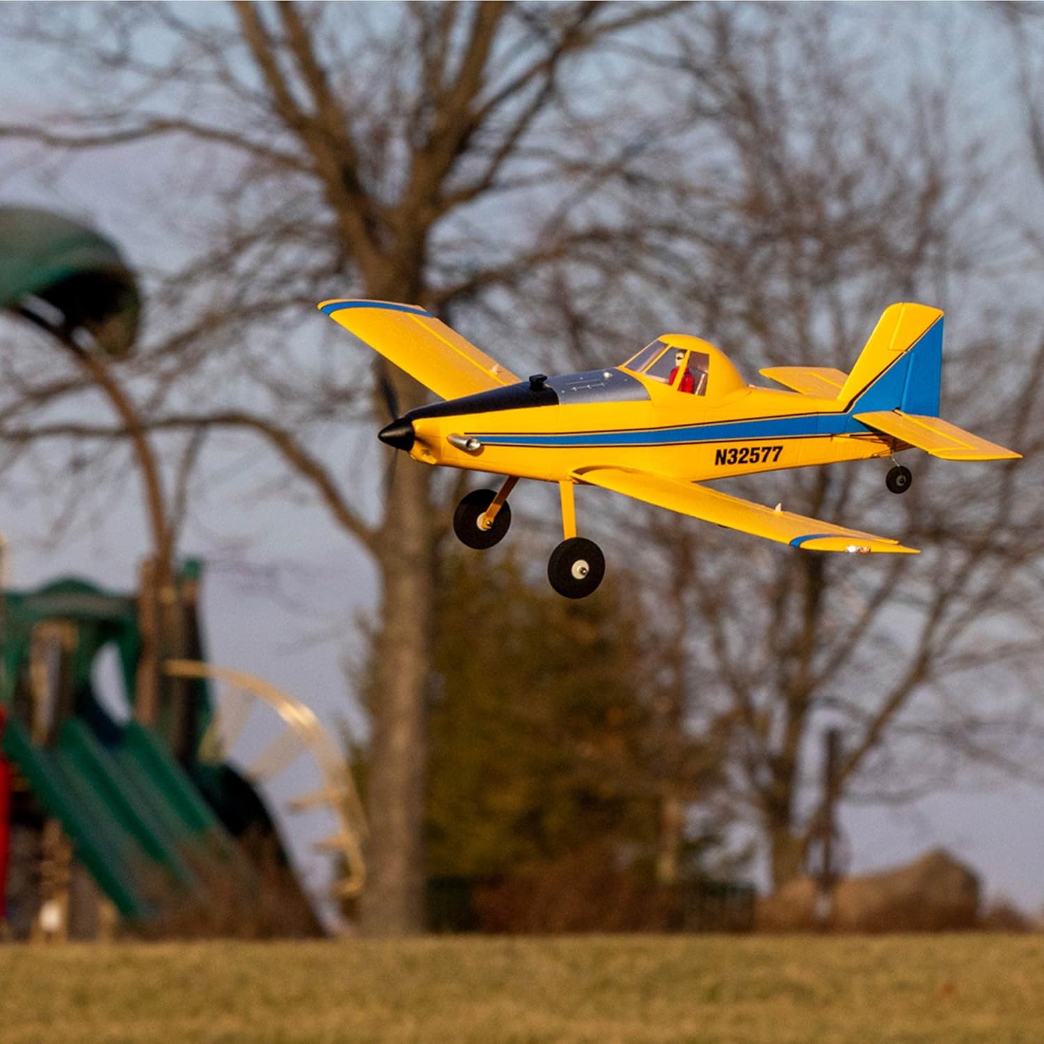 E-flite UMX Air Tractor Bind-N-Fly Basic RC Airplane with AS3X and Safe Select X774944