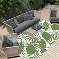 Outdoor Rug 9x12 Waterproof Patio Rugs Reversible Indoor Outdoor Rug Carpet, Portable Plastic Straw Rug for Patio Decor Outside Area Rugs Floor Mats for RV, Picnic, Backyard, Deck, Balcony