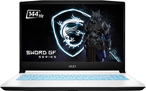 MSI Sword 15 A12U Sword 15 A12UC-295 15.6 Gaming Notebook - Full HD - 1920 x 1080 - Intel Core i5 12th Gen i5-12450H 1.30 GHz - 8 GB Total RAM - 512 GB SSD - White