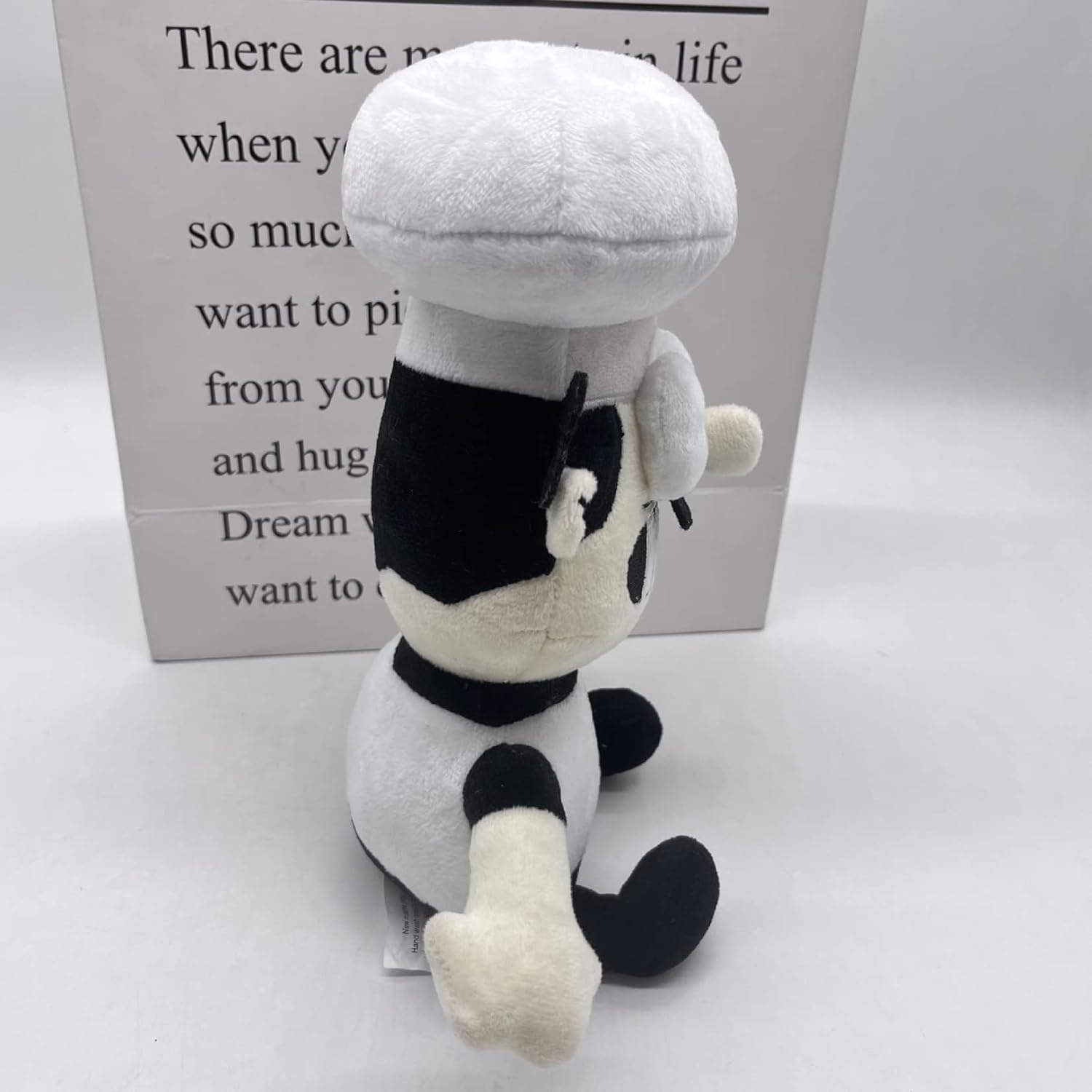 Pizza Tower Plush Toy Gray Chef Peppino Pillow L828