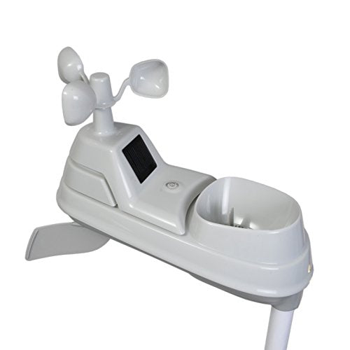 AcuRite Iris 5-in-1 Weather Sensor with Rain Gauge, White Y711