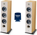 Focal Chora 826 3-Way bass Reflex floorstanding Speakers, Light Wood