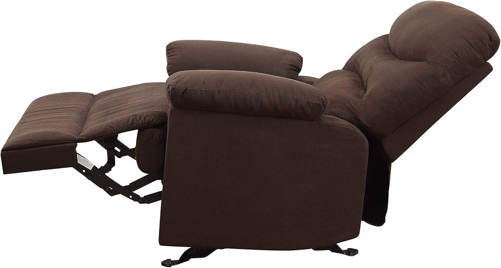 Arcadia Recliner in Chocolate Microfiber C355