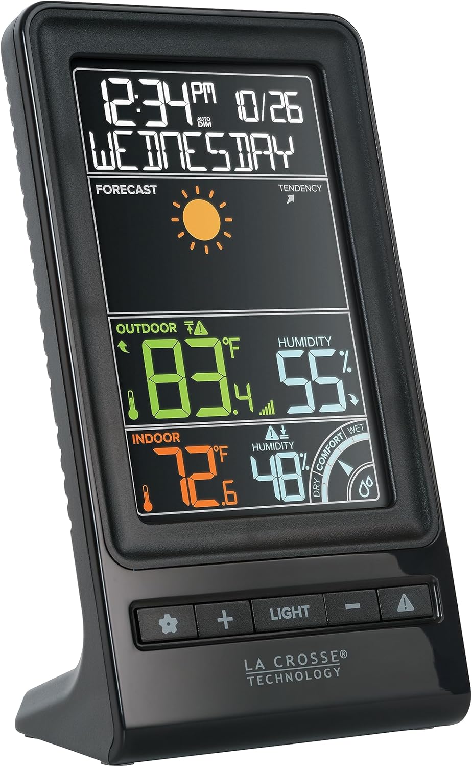 La Crosse Technology Wireless Forecast Station, Black Y5081