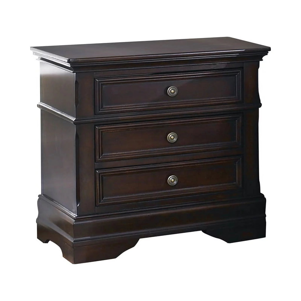 Cambridge Carved Bedroom Set Cappuccino O592381