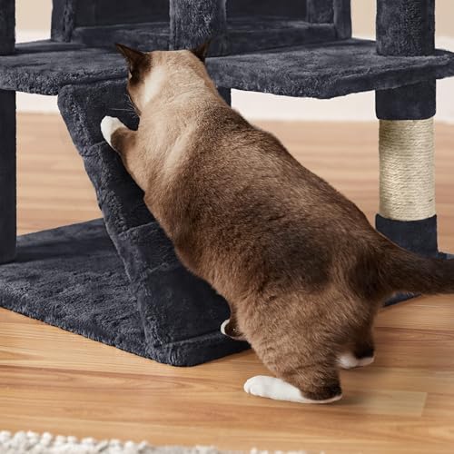 Yaheetech 54in Cat Tree Tower Condo Furniture with Scratch Post Y196