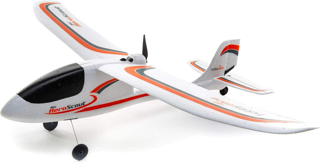 HobbyZone RC Airplane Mini AeroScout RTF (Includes Controller, Transmitter, Battery and Charger), HBZ5700