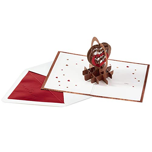 Hallmark Signature Paper Wonder Wood Pop Up Anniversary Card (Paris) V23543