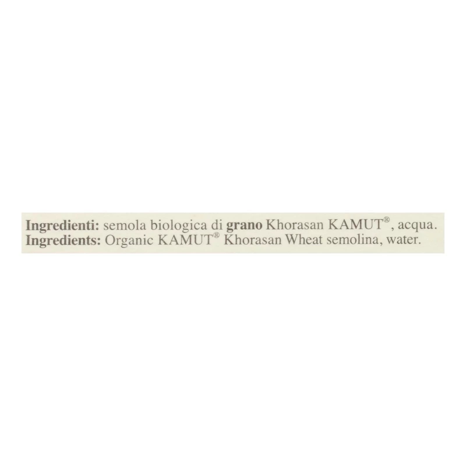 Monograno Kamut Organic Chioccole, Case of 8, 17.64 OZ X605020