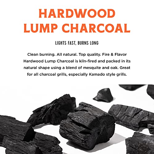 Fire & Flavor Premium All Natural Hardwood Lump Charcoal D127219