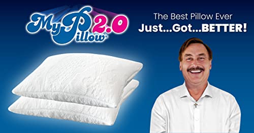 MyPillow 2.0 Cooling Bed Pillow Queen, Most Firm M99289