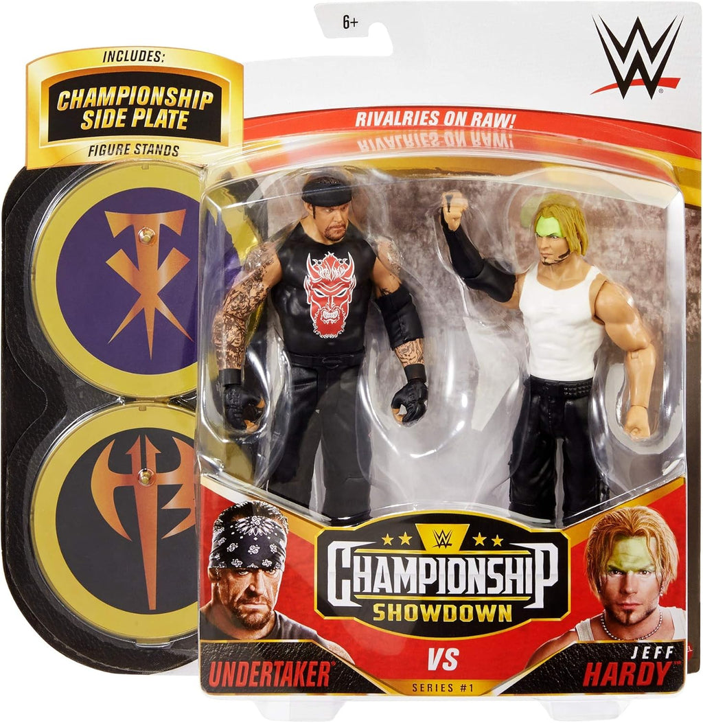 WWE Undertaker vs Jeff Hardy 2 Pack 66 in Action Figures Battle Pack N879423